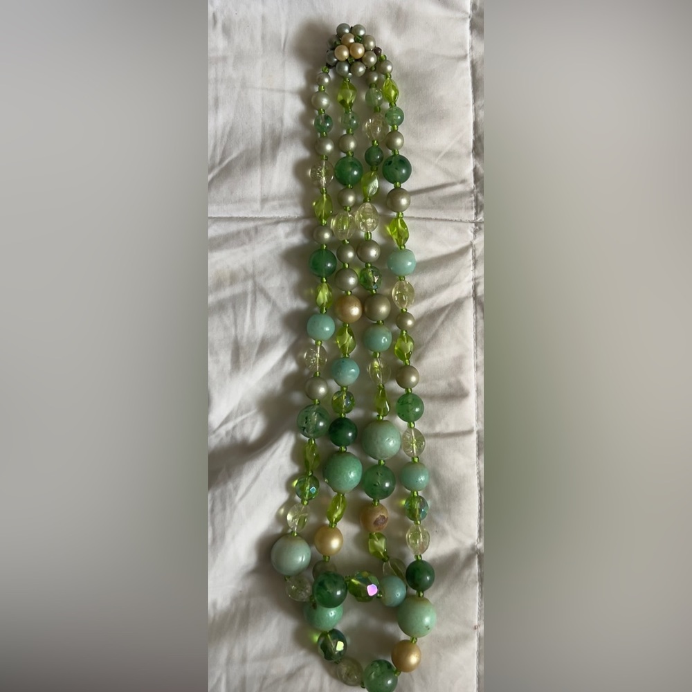 Vintage West Germany 2 strand necklace